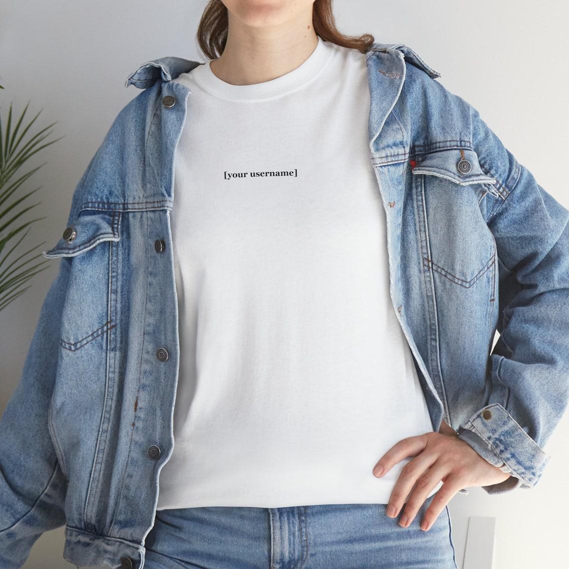 your username t-shirt view 9