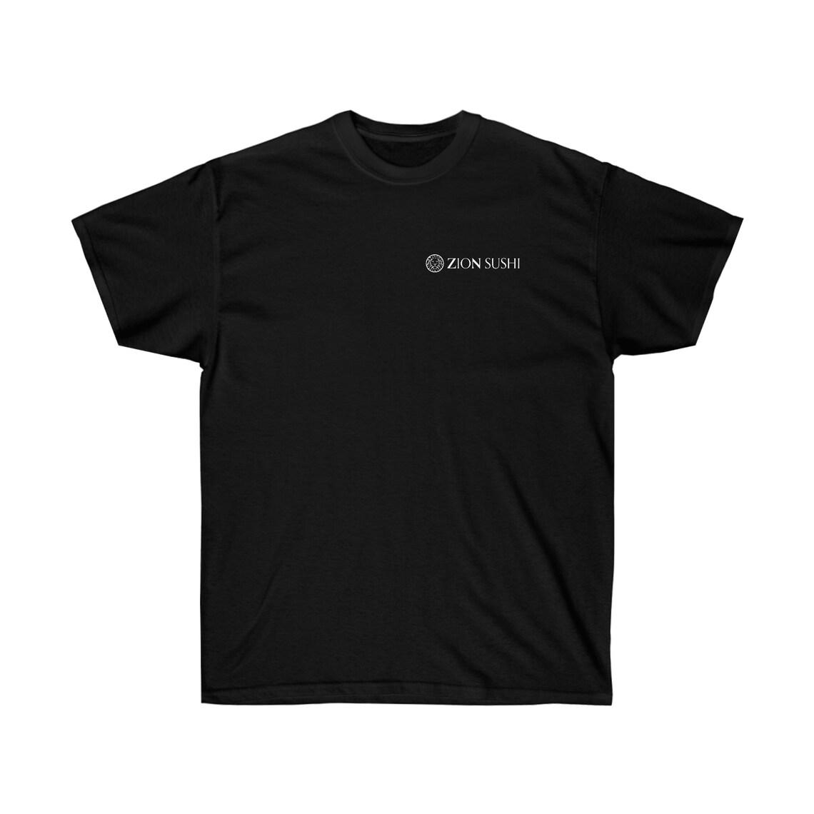 zion sushi t-shirt view 2